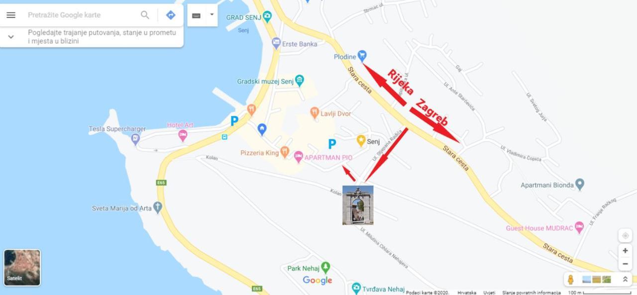 Apartman Pio Senj  Exterior foto